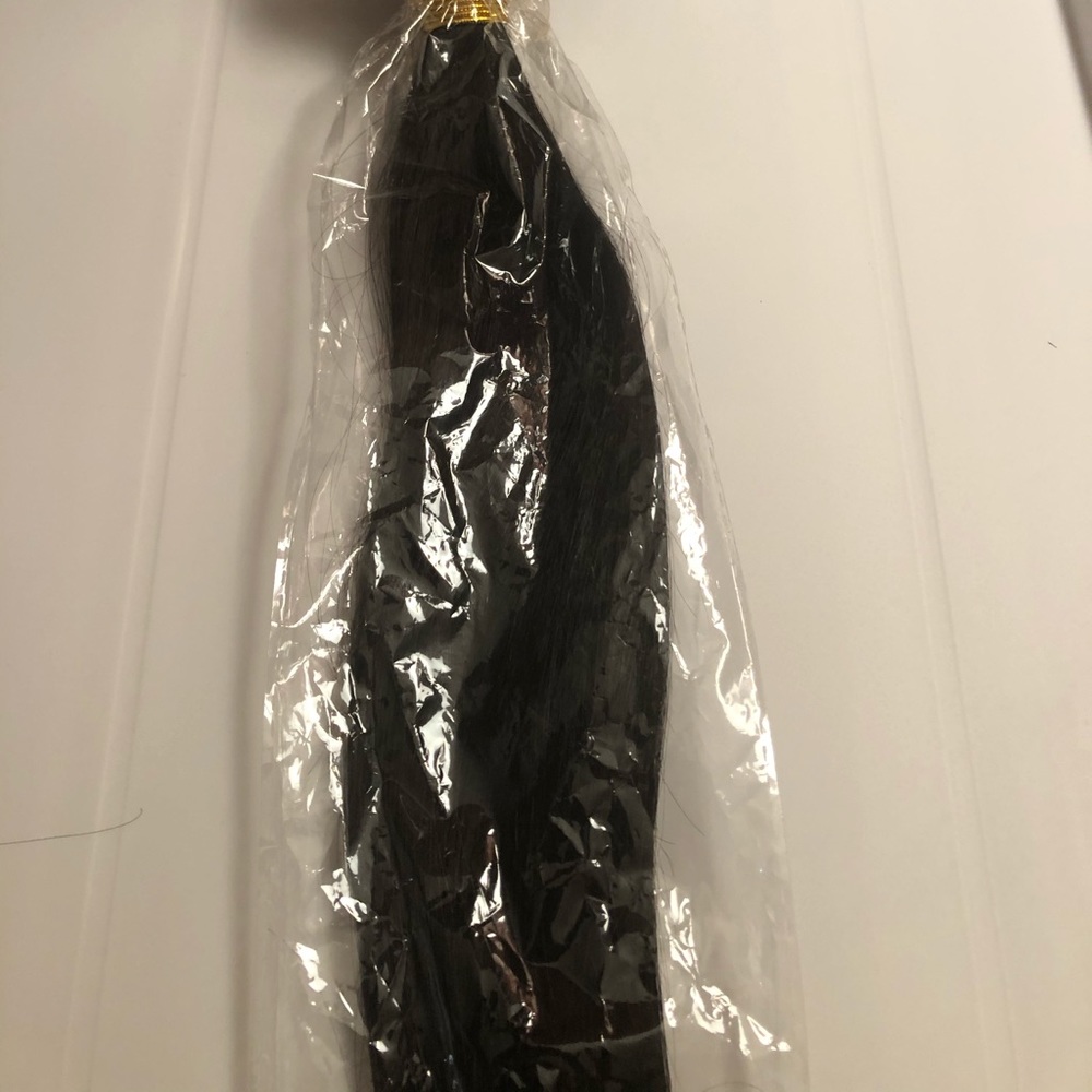 Unprocessed straight Brazilian hair